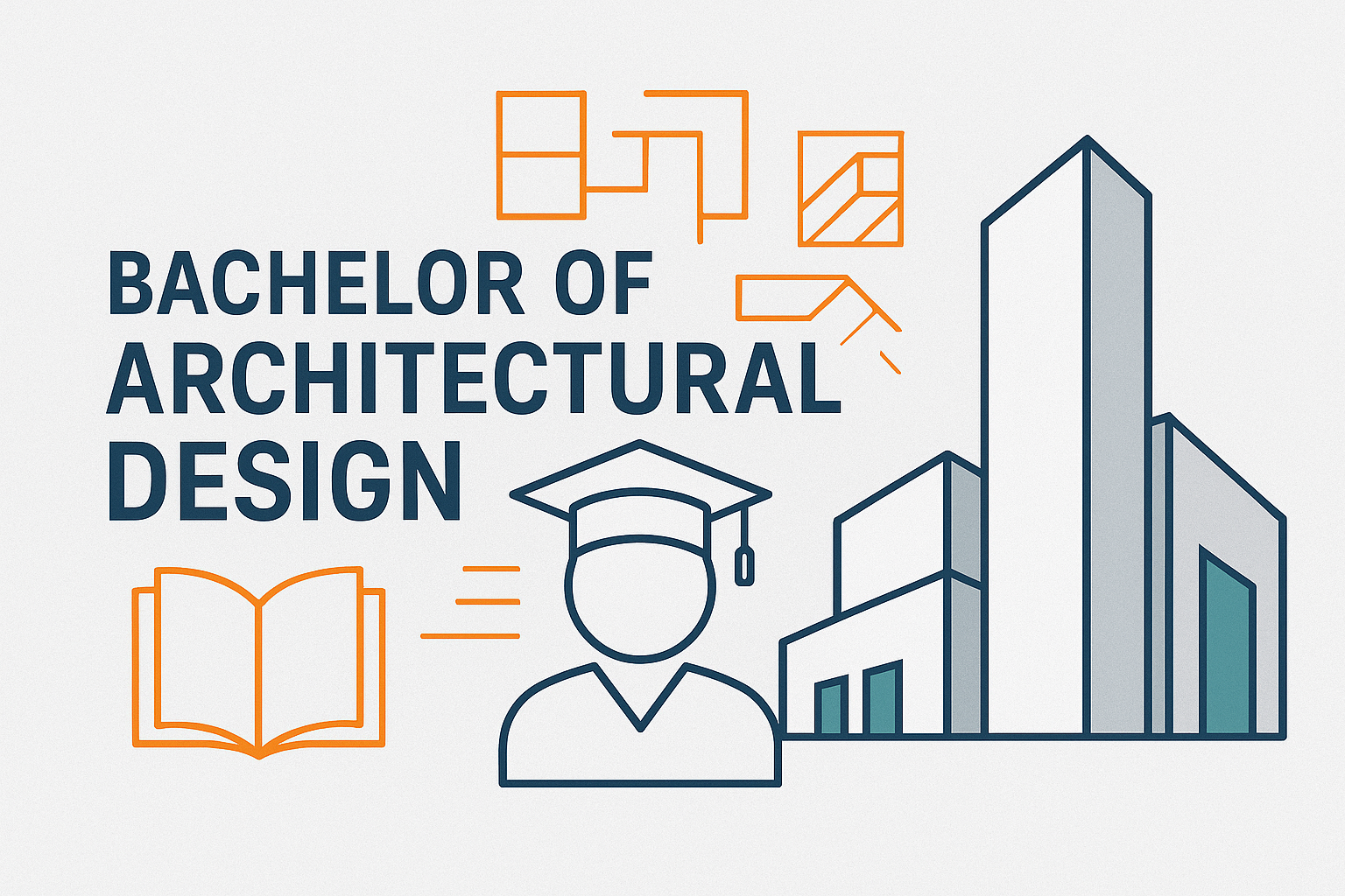 Bachelor of Architectural Design - Modern creative featured image with architecture and design elements